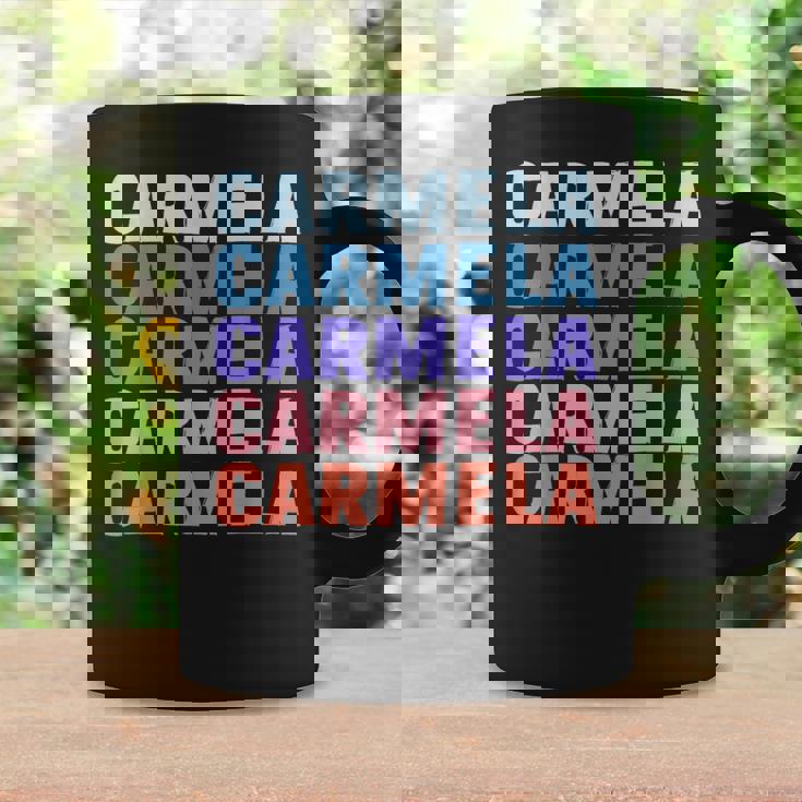 Divertido Regalo Nombre Carmela Personalizado Primer Nombre Taza de café Ideas de regalos