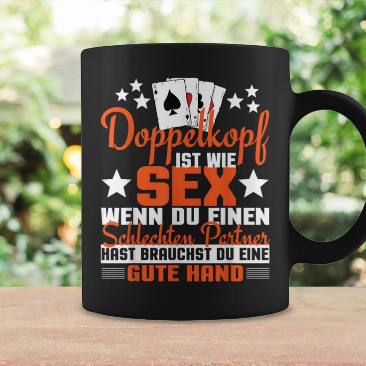 Doppelkopf Doppelkopf Ist Wie Sex Tassen Geschenkideen