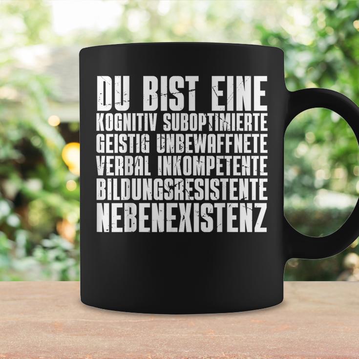 Du Nebenexistenz Buseidigungen Ich Hasse Menschen Tassen Geschenkideen