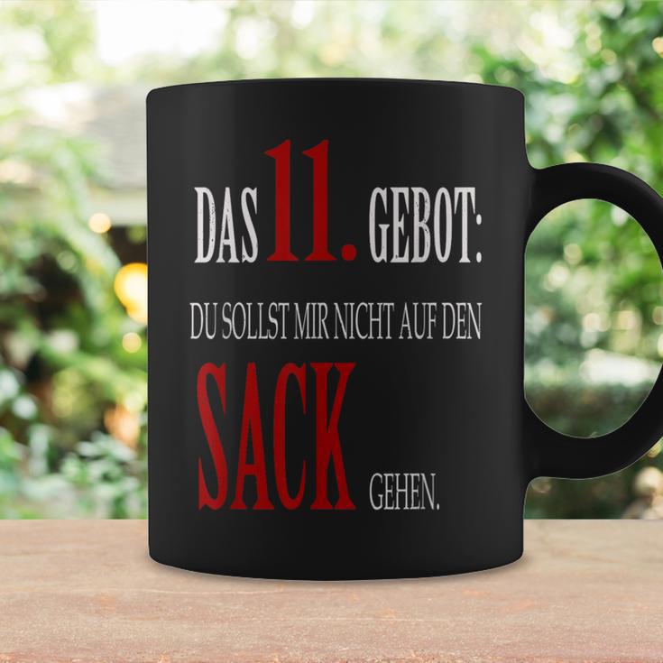 Du Sollst Mir Nicht Auf Den Sack Gehen 11 Commandment Tassen Geschenkideen