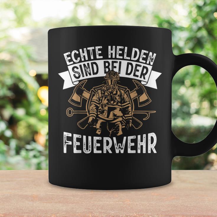 Echte Helden Sind Feuerwehr Tassen Geschenkideen