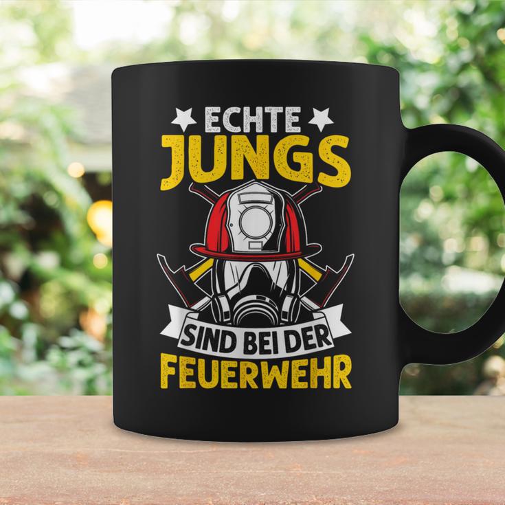 Echte Jungs Sind Feuerwehr Tassen Geschenkideen