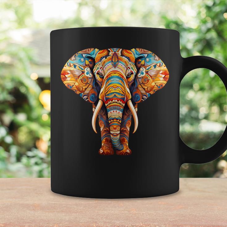 Elephant Mandala Elephant Print Tassen Geschenkideen