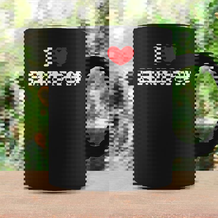 Me Encanta El Britpop Me Encanta El Britpop Taza de café Ideas de regalos