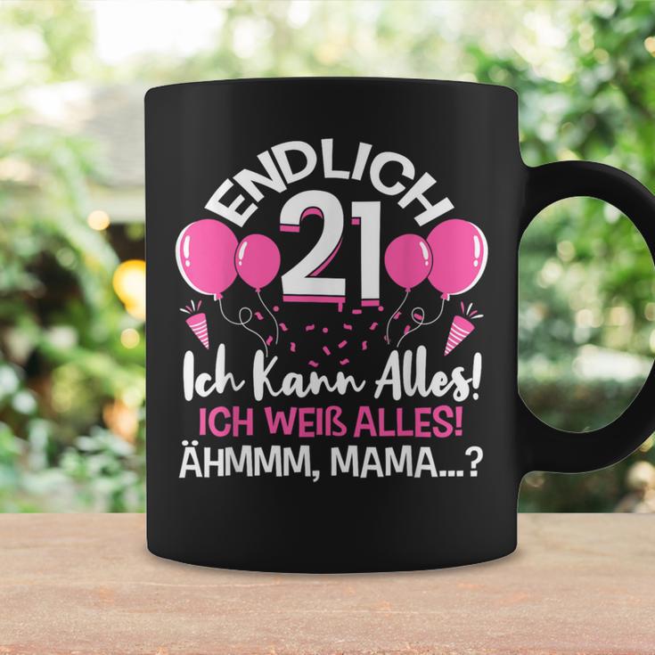 Endlich 21 Birthday Ich Kann Alles Ich Weiß Alles Geschenk Tassen Geschenkideen