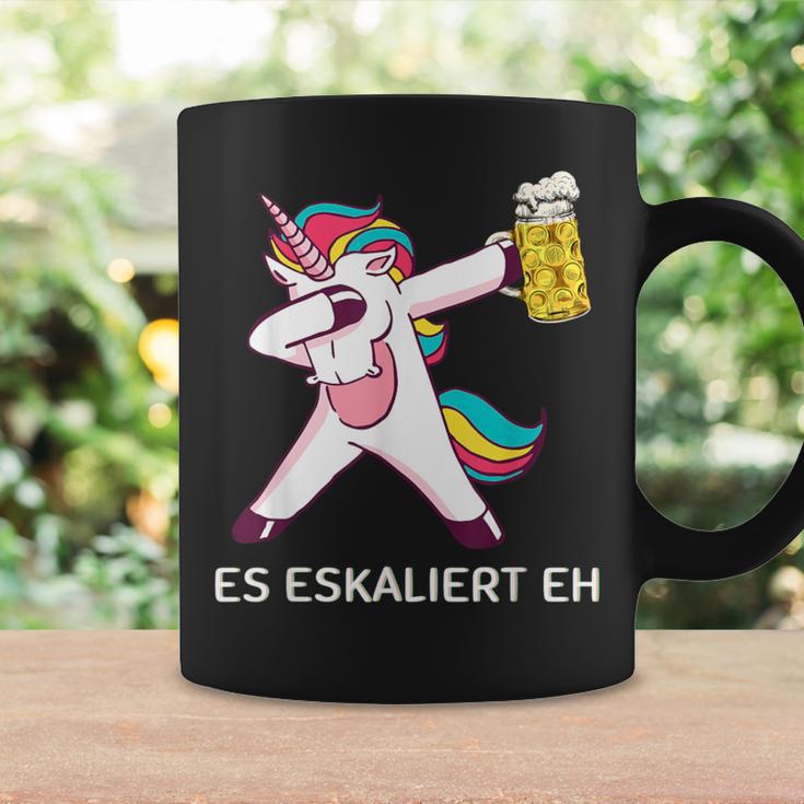 Es Escaliert Eh Dabbing Unicorn With Beer Unicorn & Beer Tassen Geschenkideen