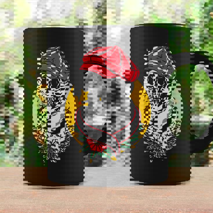 Flash De Tatuaje Tradicional Entintado Adicto A La Tinta De Clase Trabajadora Taza de café Ideas de regalos