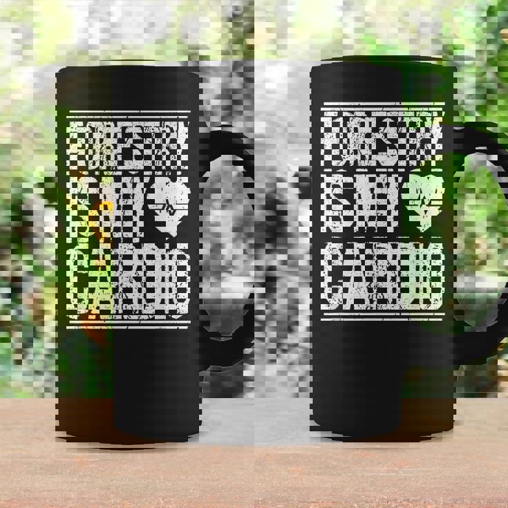 Forestry Worker Woodworker Cardio Forestry Worker Coffee Mug Gifts ideas