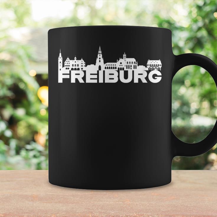 Freiburg Deutschland Skyline Silhouette Outline Sketch S Tassen Geschenkideen