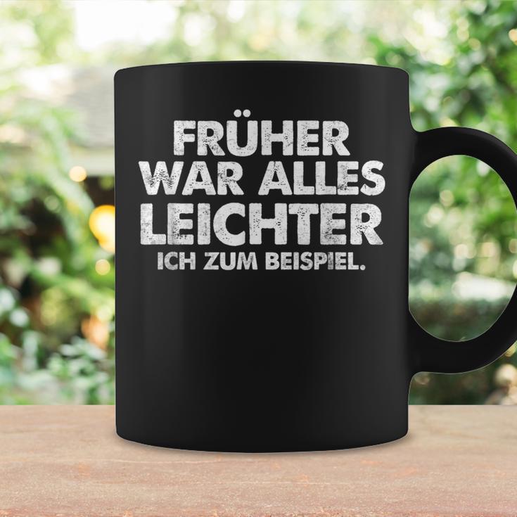 'Früher War Alles Leicht Ich Zum Eg Tassen Geschenkideen