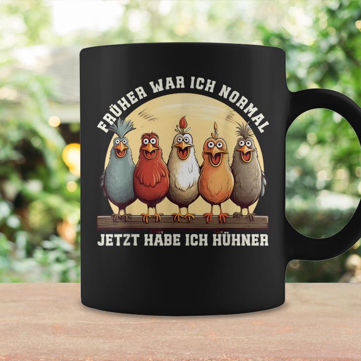 Früher War Ich Normal Jetzt Habe Ich Hühner Chicken Tassen Geschenkideen