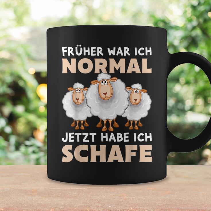 'Früher War Ich Norme Jetzt Habe Ich Schafe Bauer Schäfer Tassen Geschenkideen