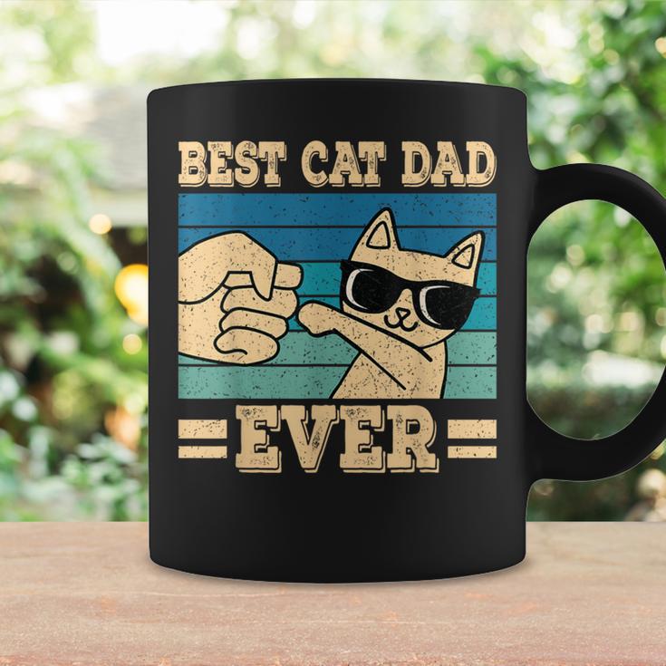 Cat Retro Best Cat Dad Ever Cat Lover Tassen Geschenkideen