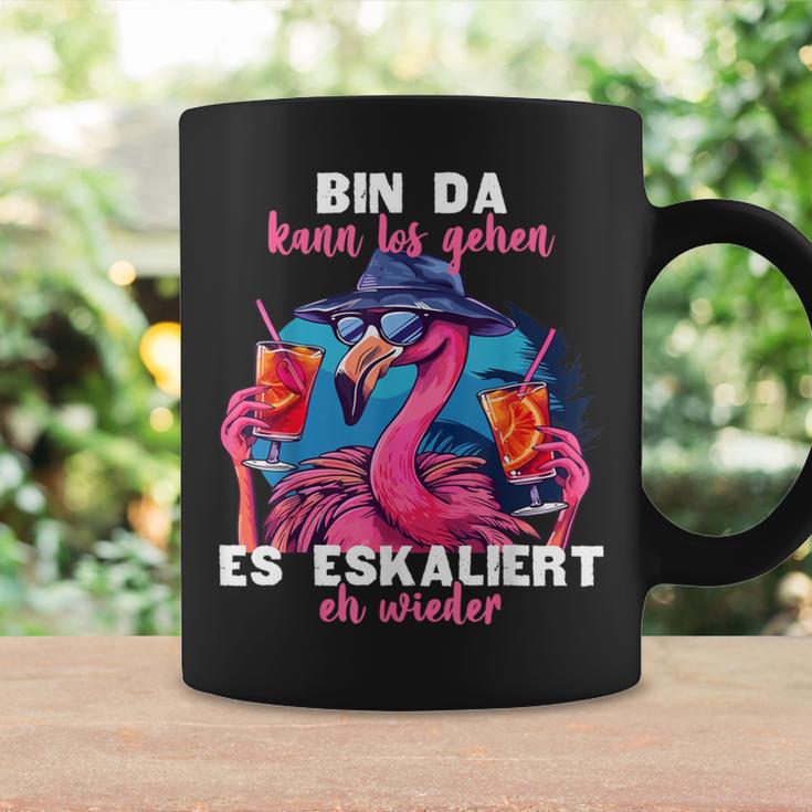 Flamingo Party Bin Da Kann Los Gehen Tassen Geschenkideen