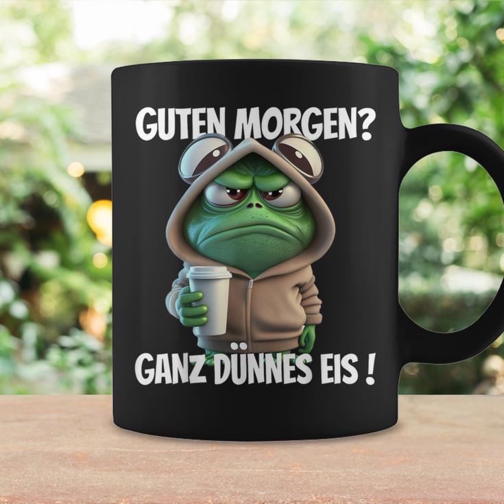 Guten Morgen Ganz Dünnes Eis Frog Motif Tassen Geschenkideen