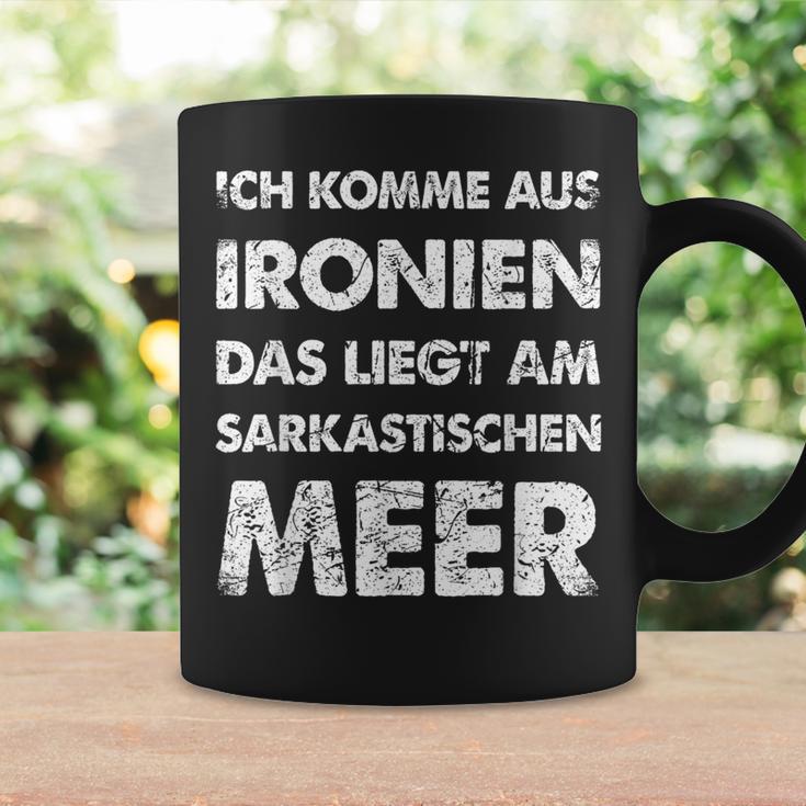 Ich Komme Aus Ironien Sarcastischen Meer Tassen Geschenkideen