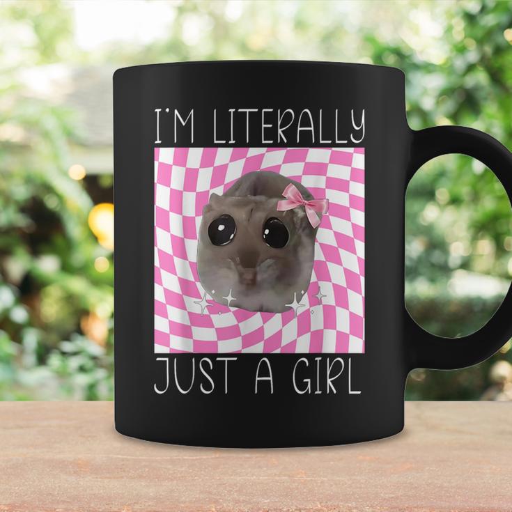 I'm Literally Just A Girl Sad Hamster Meme Coffee Mug Gifts ideas I'm Literally Just A Girl Sad Hamster Meme Coffee Mug Gifts ideas