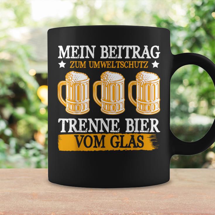 Mein Beitrag Zum Umweltschutz Trenne Bierom Glas Tassen Geschenkideen