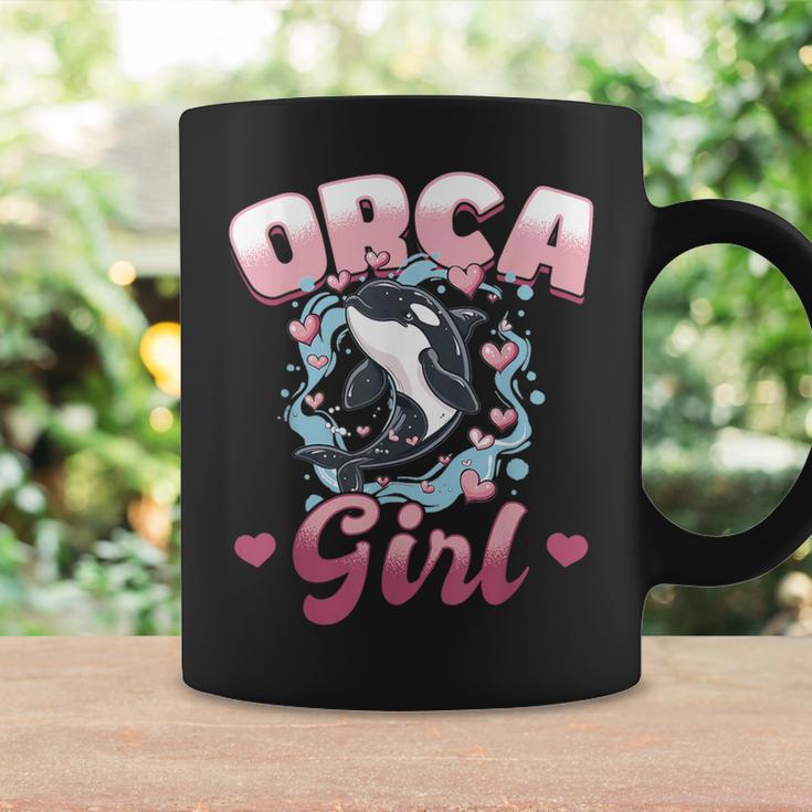 Orca Animal Orca Girl Tassen Geschenkideen