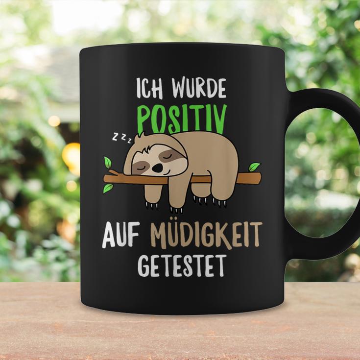 Sloth Ich Wurde Positive Auf Fatigue Ich S Tassen Geschenkideen