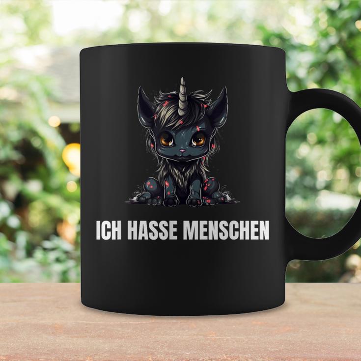 Unicorn Ich Hasse Menschen Tassen Geschenkideen