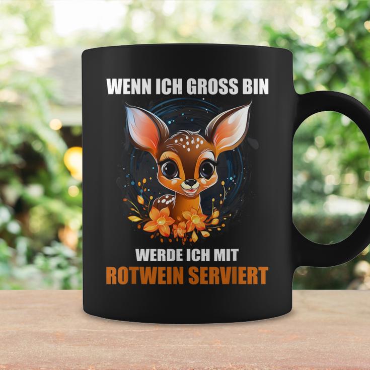 Wenn Ich Gross Bin Werde Ich Mit Rotwein Serviert Tassen Geschenkideen