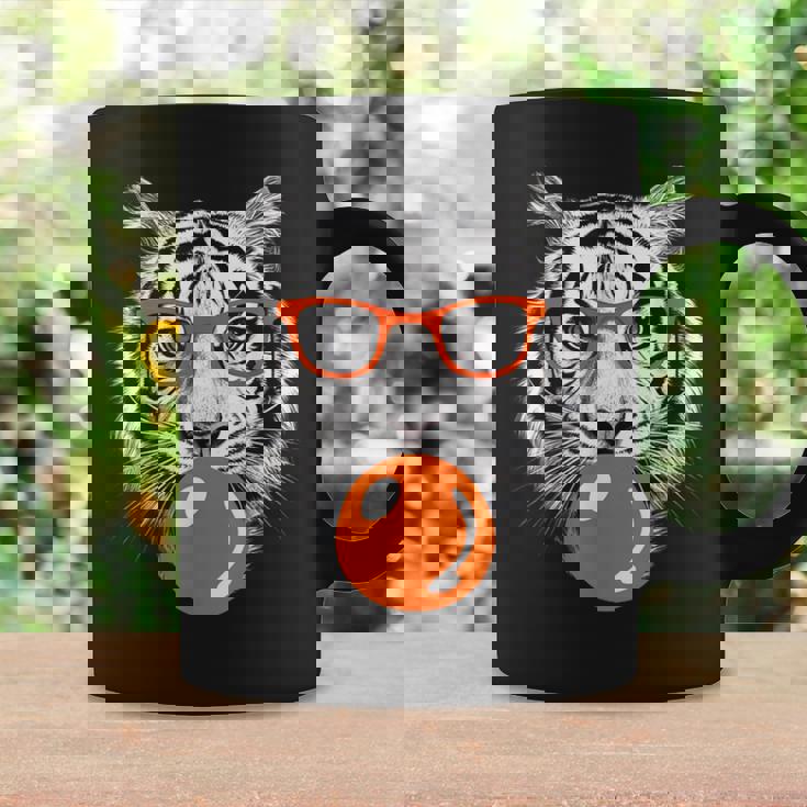 Wild Tiger Bubblegum Women's Animal Cute Coffee Mug Gifts ideas