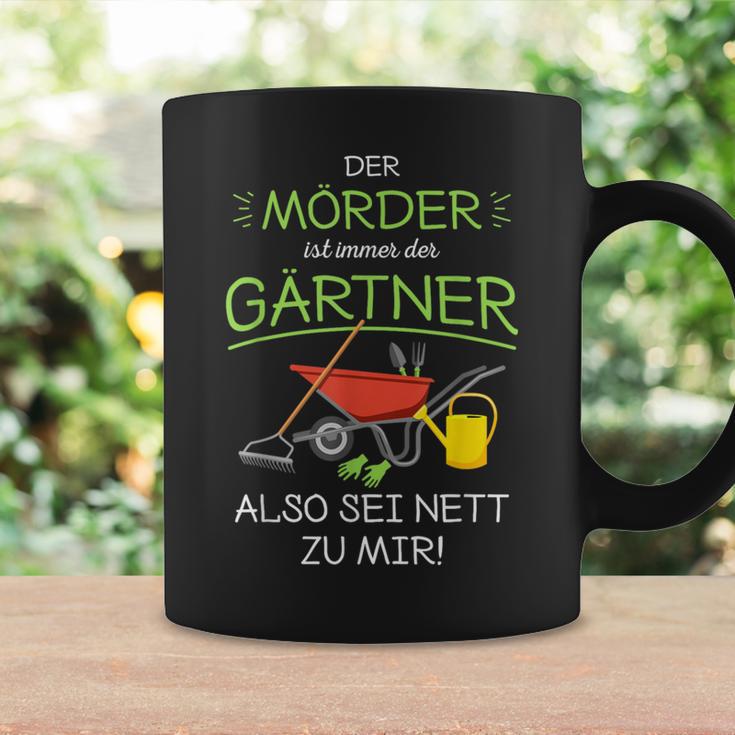 Garten Outfit Der Mörder Ist Immer Der Gärtner Tassen Geschenkideen