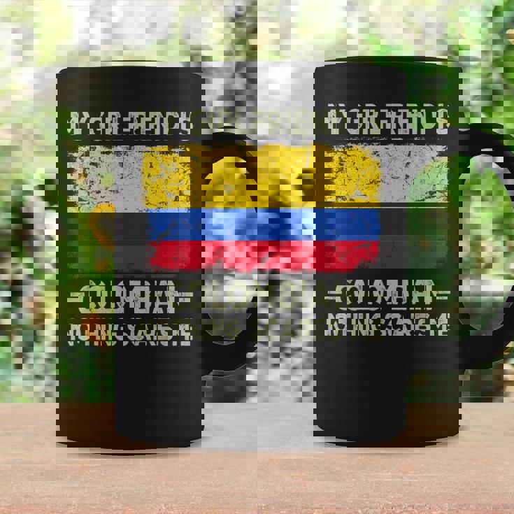 My Girlfriend Is Colombian Nothing Scares Me Boyfriend Coffee Mug Gifts ideas