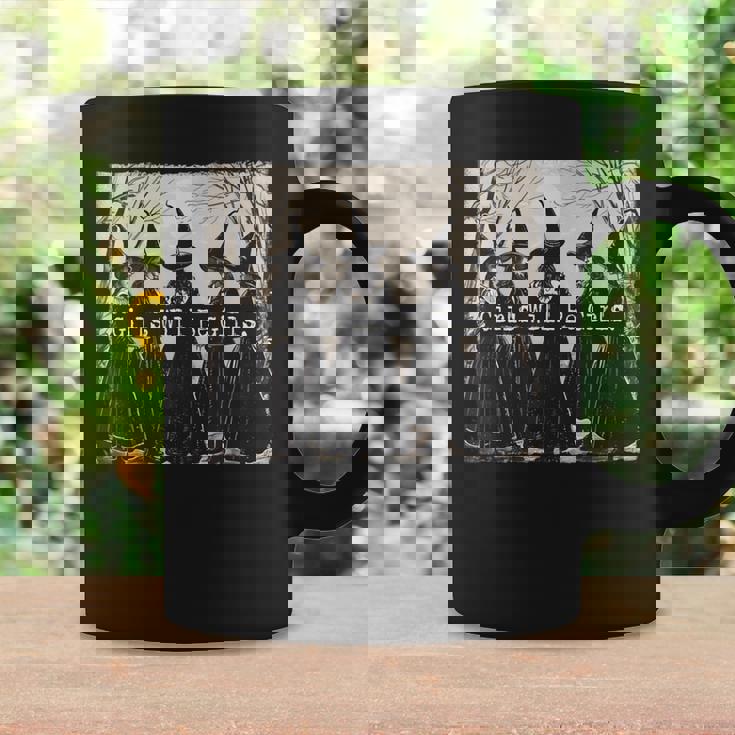 Girls Halloween Will Be Girls Witch Vintage Spooky Witchy Coffee Mug Gifts ideas