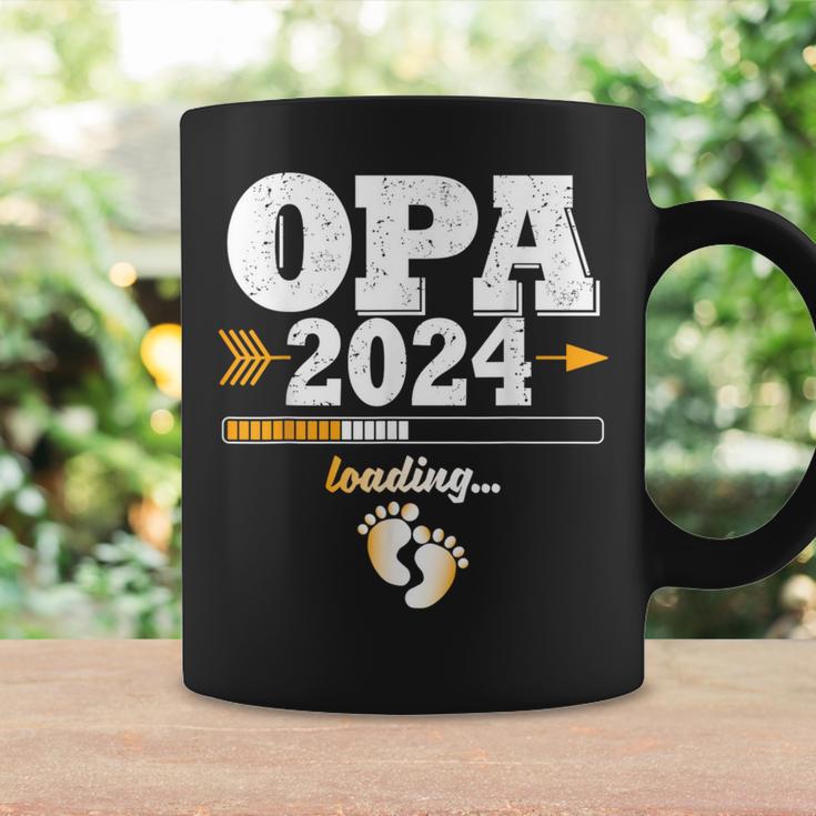 Grandpa 2024 Loading Werdender Opa Tassen Geschenkideen