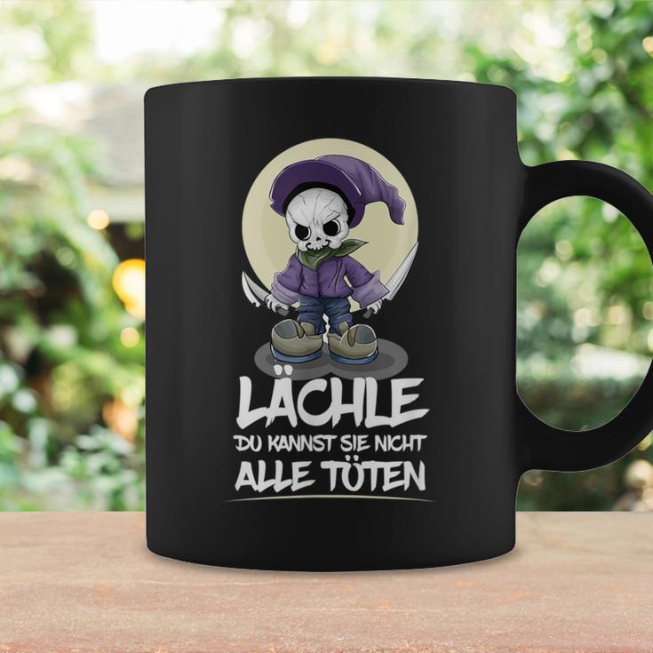 Grim Reaper Lächle Du Kannst Sie Nicht Alle Töten Skeleton Tassen Geschenkideen