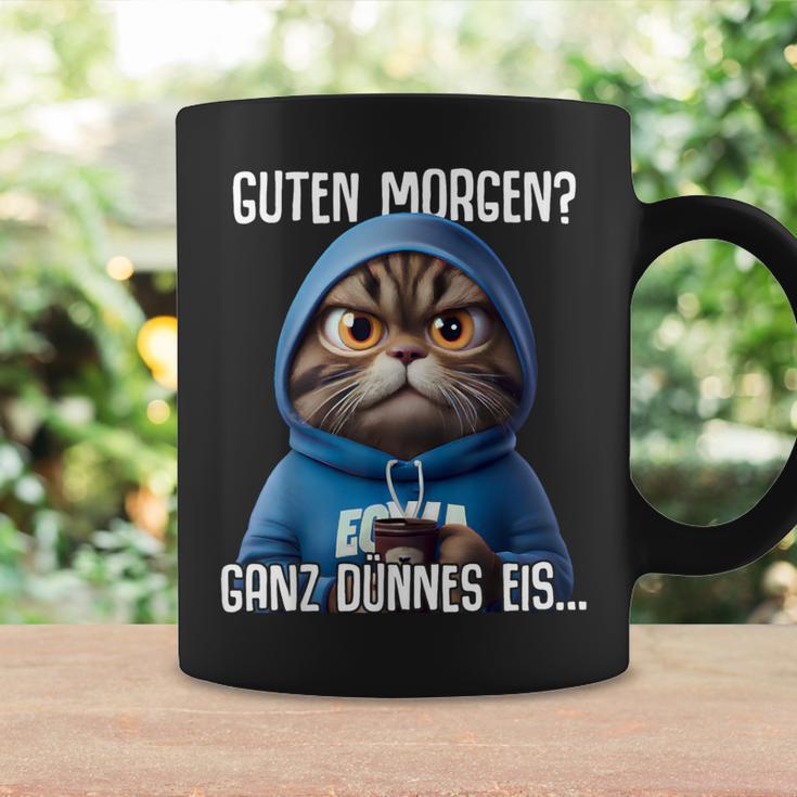 Guten Morgen Ganz Dünnes Eis Kaffee Saying Tassen Geschenkideen