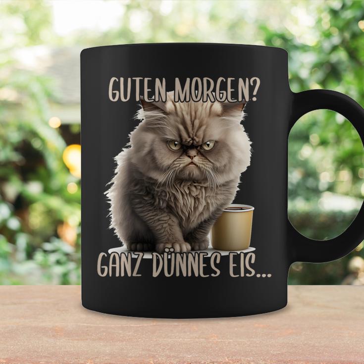 Guten Morgen Ganz Dünnes Ice Evil Cat & Coffee Tassen Geschenkideen