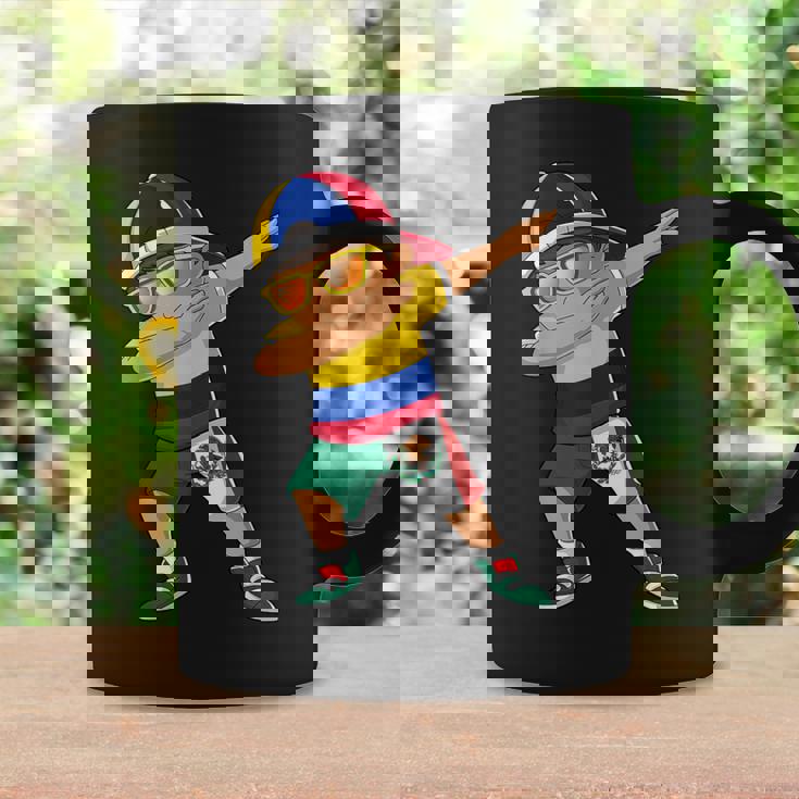 Half Colombian Half Mexican Boy Colombia Mexico Flag Coffee Mug Gifts ideas