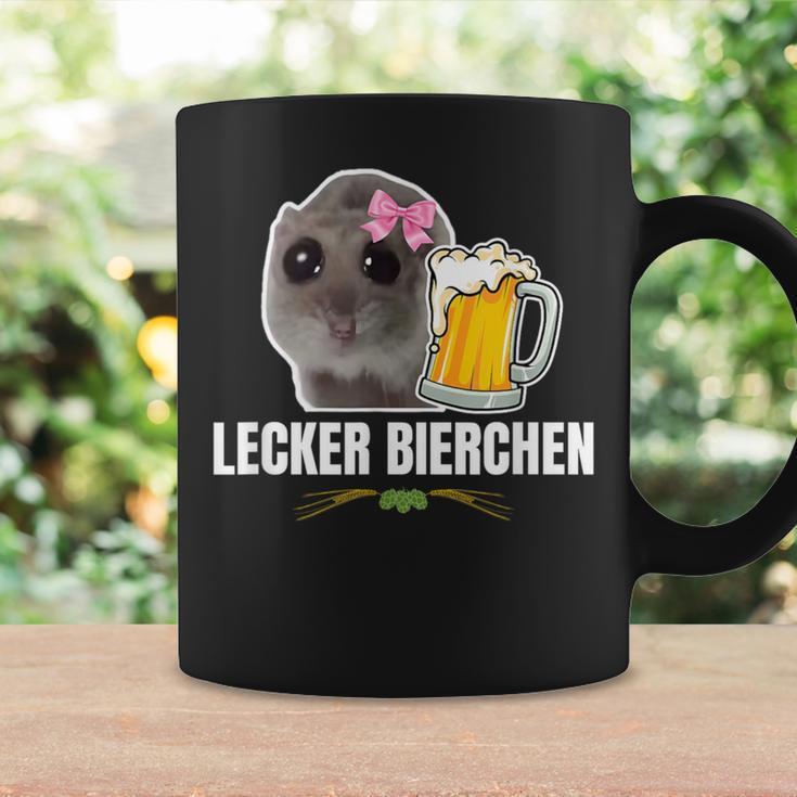 Hamsti Tasty Beer Sad Hamster Meme Lustiger Hamster Tassen Geschenkideen