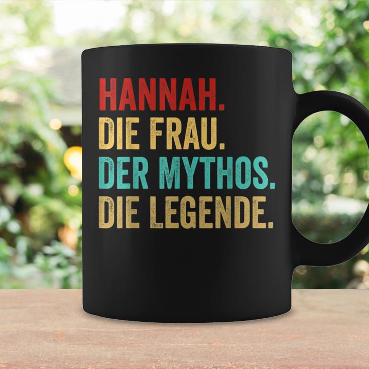 Hannah Die Frau Der Mythos Die Legend Saying Women's Tassen Geschenkideen