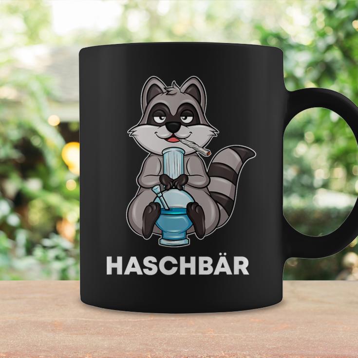 Haschbär Kiffender Waschbär Mit Joint Und Bong For A Boiffer Tassen Geschenkideen