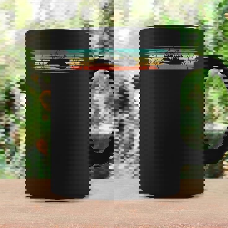 Heartbeat Pulse Mountains Ekg Randonnée Cadeau Rétrointage Tasse Idées cadeaux