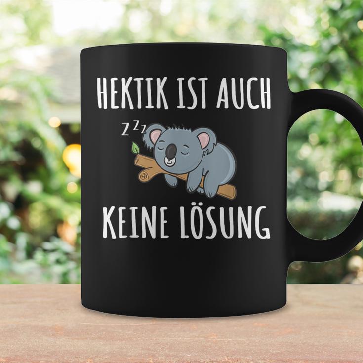 Hektik Ist Auch Keine Lös Hektik Ist Auch Keine Lösheit Tassen Geschenkideen