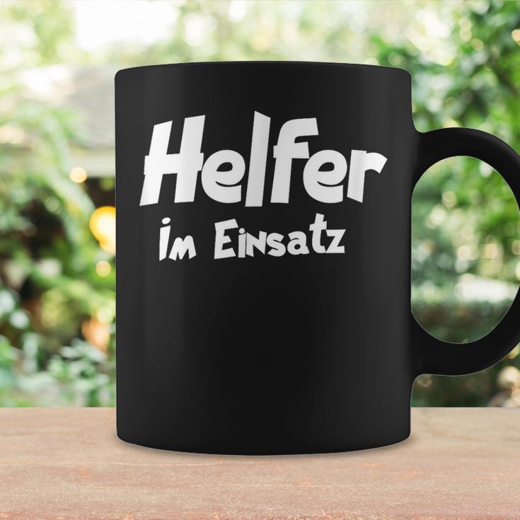 Helfer Im Einatz Hilfsbereiter Helfer Im Einatz Hil Tassen Geschenkideen