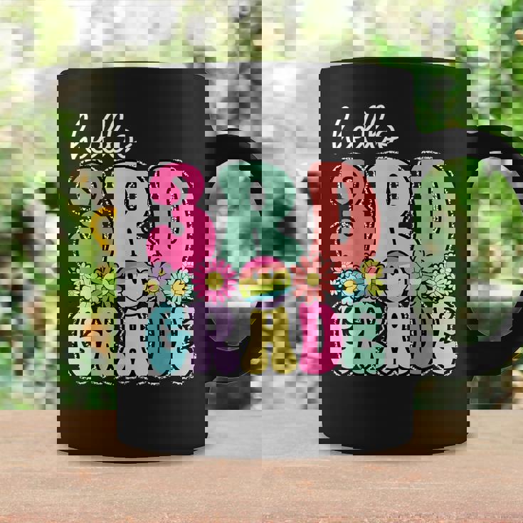 Hello 3Rd Grade Boy Girl Teacher Back To School 3Rd Grade Coffee Mug Gifts ideas