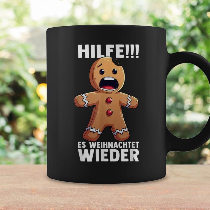 Hilfe Es Weihnachtet Wieder X Xmas Christmas Gingerbread Tassen Geschenkideen