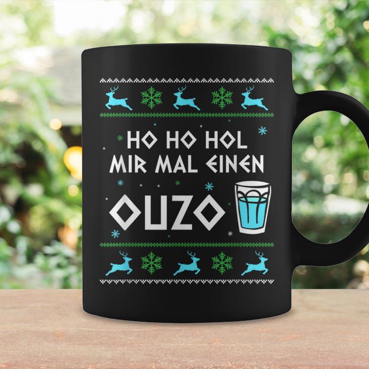 Ho Ho Hol Mir Mal Einen Ouzo Ugly Christmas Outfit Tassen Geschenkideen