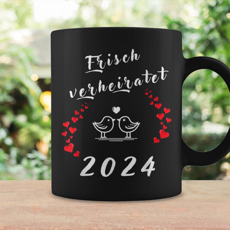 Hochzeit 2024 Frischerheiratet Heirat Flitterwochen 2024 Tassen Geschenkideen