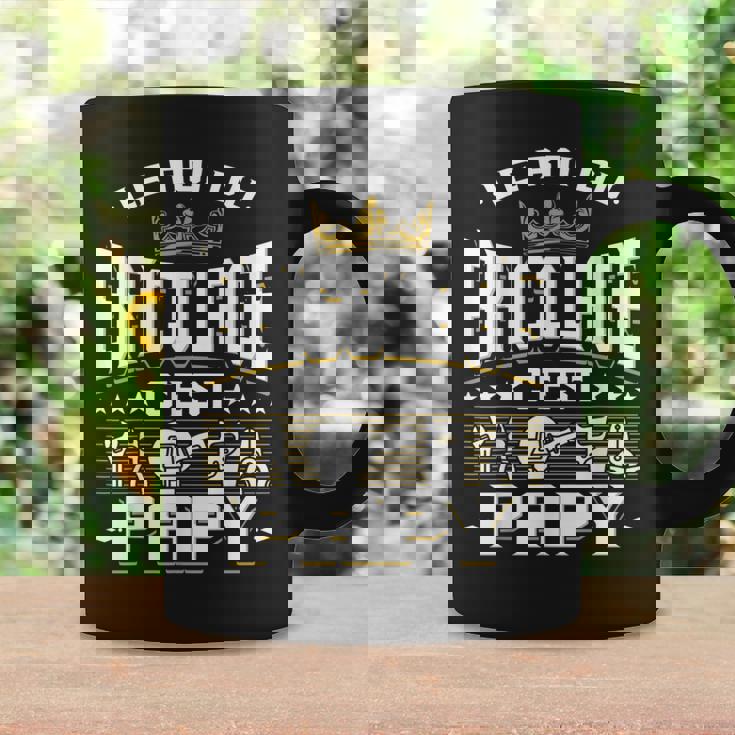 Homme Papy Bricoleur Homme Humour Grand-Père Bricolage Papou Tasse Idées cadeaux
