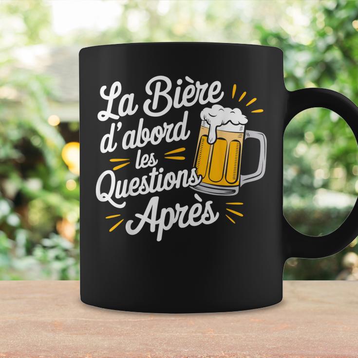 Humour Bière D’Abord Drôle Apéro Pour Buveur Homme Tasse | Cadeauxyz