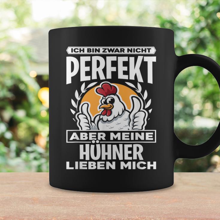 Ich Bin Zwar Nicht Perfekt Aber Meine Hühner Lieben Mich Tassen Geschenkideen