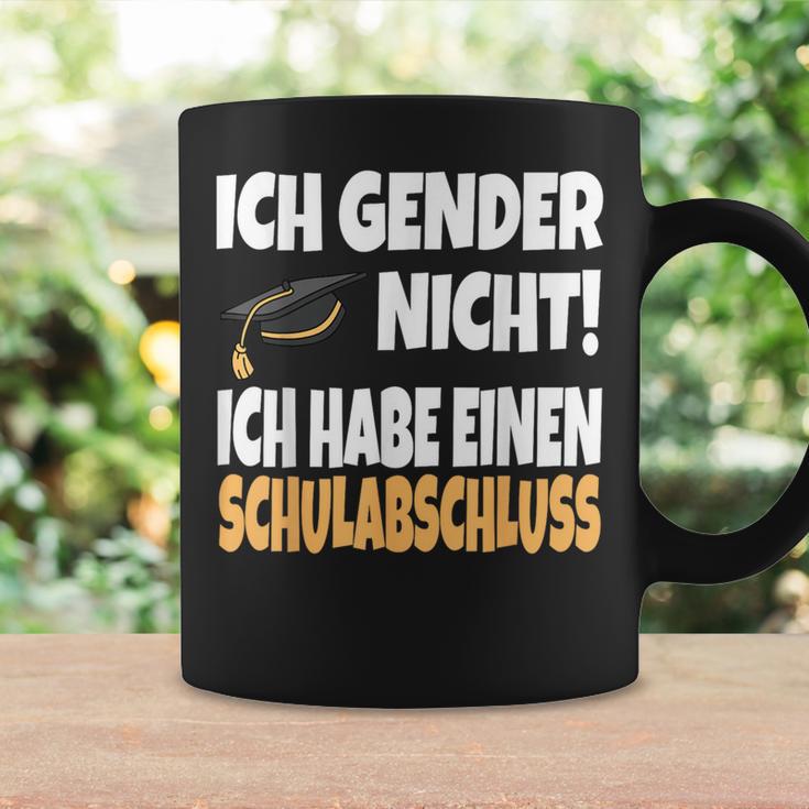 Ich Gender Nicht Ich Habe Einen Schulabschluss German Tassen Geschenkideen