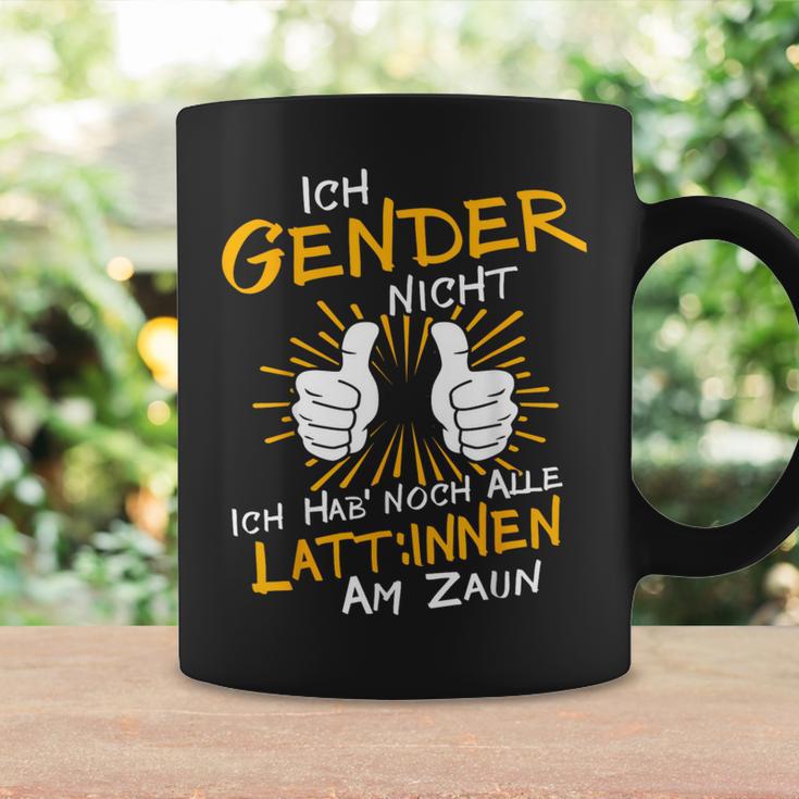 Ich Gender Nicht Ich Habe Noch Alle Latten Am Zaun Gender Tassen Geschenkideen